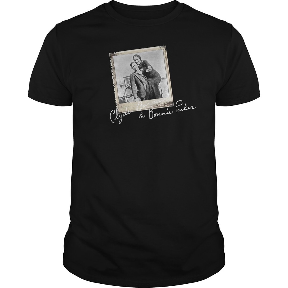 Bonnie and Clyde photo t design